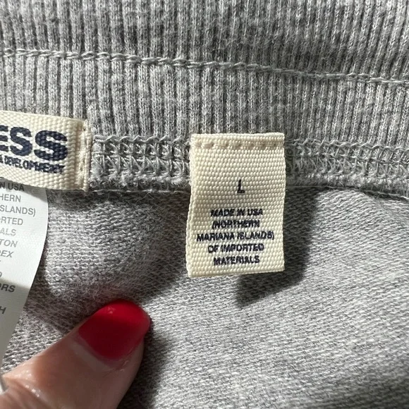 Express Y2K Cotton Mini Skirt Sz L - Picture 7 of 10